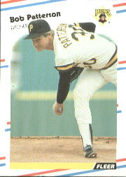 1988 Fleer Baseball Cards      337     Bob Patterson